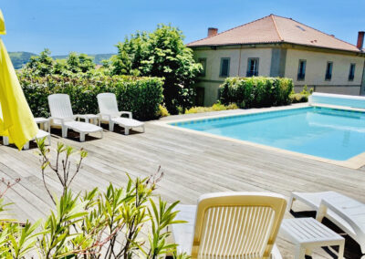 Plage piscine Saint Félicien Ardèche